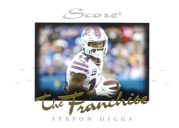 2021 Panini Instant Score The Franchise #F4 Stefon Diggs Front
