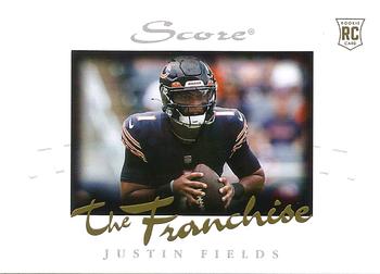 2021 Panini Instant Score The Franchise #F6 Justin Fields Front