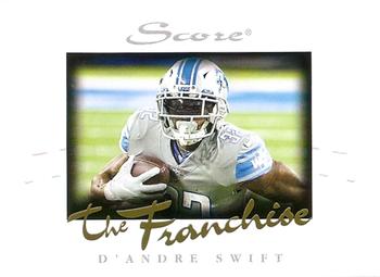 2021 Panini Instant Score The Franchise #F11 D'Andre Swift Front
