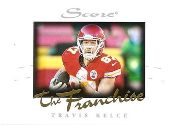 2021 Panini Instant Score The Franchise #F16 Travis Kelce Front