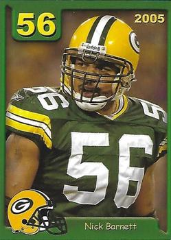 2005 Green Bay Packers Police - Tag's Auto, Sheriff Steve Liebe #08 Nick Barnett Front
