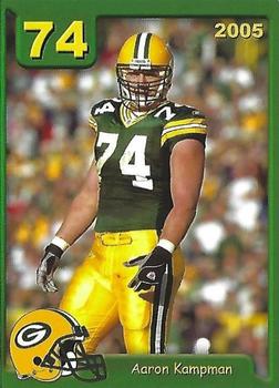 2005 Green Bay Packers Police - Tag's Auto, Sheriff Steve Liebe #12 Aaron Kampman Front