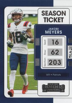 2021 Panini Contenders #68 Jakobi Meyers Front