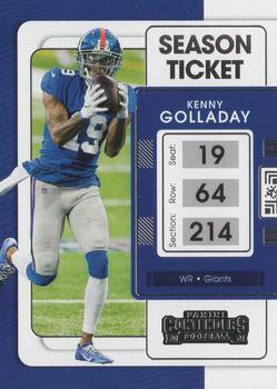 2021 Panini Contenders #75 Kenny Golladay Front