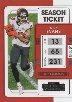 2021 Panini Contenders #92 Mike Evans Front