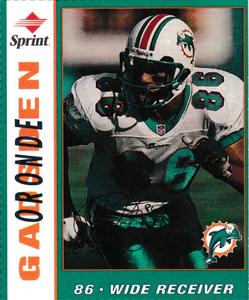 1998 Sprint Miami Dolphins #NNO Oronde Gadsden Front