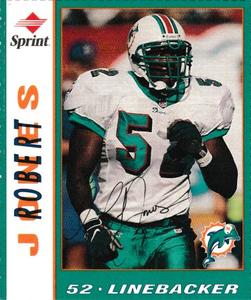 1998 Sprint Miami Dolphins #NNO Robert Jones Front