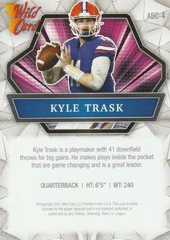 2021 Wild Card Alumination #ABC-4 Kyle Trask Back