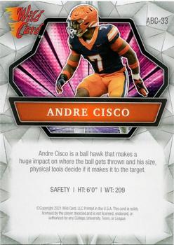 2021 Wild Card Alumination #ABC-33 Andre Cisco Back