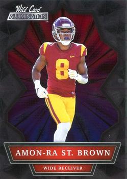 2021 Wild Card Alumination #ABC-68 Amon-Ra St. Brown Front