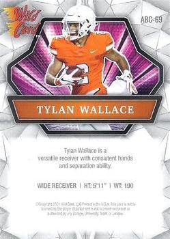2021 Wild Card Alumination #ABC-69 Tylan Wallace Back