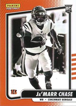 2021 Panini Instant Black and White Rookies #BW5 Ja'Marr Chase Front