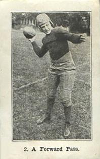 1926 Shotwell Candy Red Grange (Ad Back) #2 A Forward Pass Front