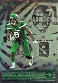2021 Panini Illusions - Trophy Collection Emerald #74 Elijah Moore Front