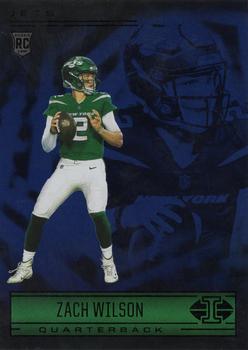 2021 Panini Illusions - Trophy Collection Sapphire #60 Zach Wilson Front