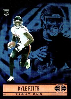 2021 Panini Illusions - Trophy Collection Sapphire #72 Kyle Pitts Front
