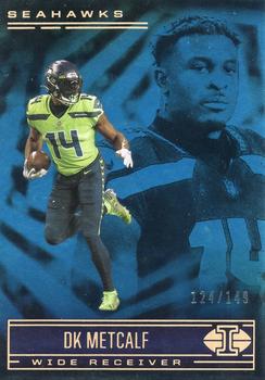 2021 Panini Illusions - Trophy Collection Light Blue #21 DK Metcalf Front