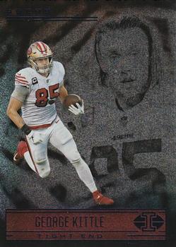 2021 Panini Illusions - Trophy Collection Dots #18 George Kittle Front
