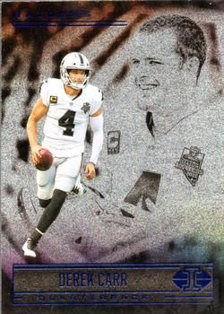 2021 Panini Illusions - Trophy Collection Dots #26 Derek Carr Front