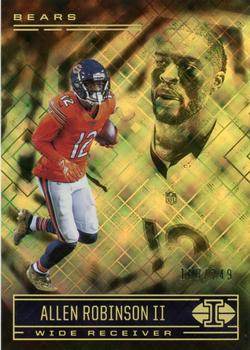 2021 Panini Illusions - Trophy Collection Yellow Diamond #6 Allen Robinson II Front