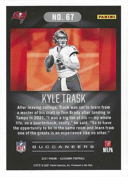 2021 Panini Illusions - Trophy Collection Yellow #67 Kyle Trask Back