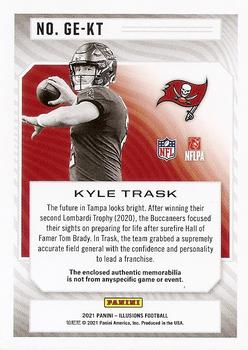 2021 Panini Illusions - Great Expectations #GE-KT Kyle Trask Back