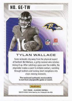 2021 Panini Illusions - Great Expectations #GE-TW Tylan Wallace Back