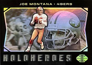 2021 Panini Illusions - HoloHeroes #HHJM-3 Joe Montana Front