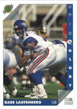1992 Ultimate WLAF - Promos #NNO Babe Laufenberg Front
