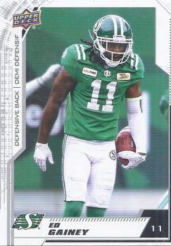 2020 Upper Deck CFL - Blank Back #79 Ed Gainey Front