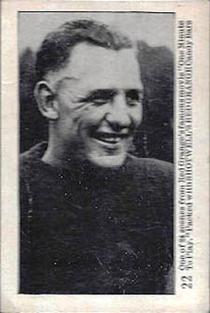 1926 Shotwell Candy Red Grange (Blank Back) #22 Red Grange Front
