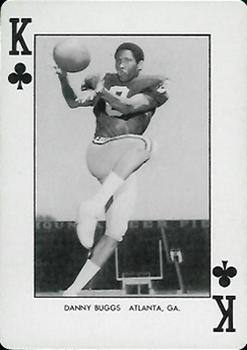 1974 West Virginia Mountaineers Playing Cards #K♣ Danny Buggs Front
