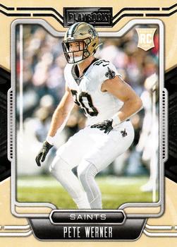2021 Panini Playbook #166 Pete Werner Front