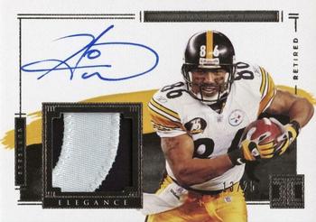 2021 Panini Impeccable - Elegance Retired Patch Autos #ERA-HW Hines Ward Front