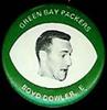 1969 Mrs. Drenks Green Bay Packers Pins #NNO Boyd Dowler Front