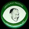 1969 Mrs. Drenks Green Bay Packers Pins #NNO Henry Jordan Front
