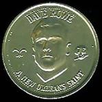 1969 New Orleans Saints Doubloons #NNO Dave Rowe Front