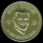 1969 New Orleans Saints Doubloons #NNO Monty Stickles Front