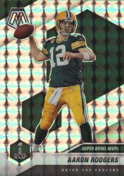 2021 Panini Mosaic - Prizm #289 Aaron Rodgers Front