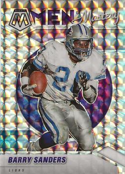 2021 Panini Mosaic - Men of Mastery Prizm #MM18 Barry Sanders Front