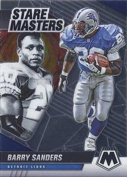 2021 Panini Mosaic - Stare Masters #SM24 Barry Sanders Front