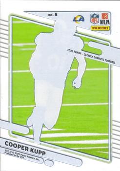 2021 Clearly Donruss #8 Cooper Kupp Back
