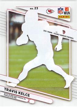 2021 Clearly Donruss #23 Travis Kelce Back