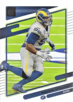 2021 Clearly Donruss #27 Aaron Donald Front