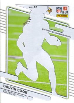 2021 Clearly Donruss #32 Dalvin Cook Back