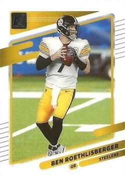 2021 Clearly Donruss #40 Ben Roethlisberger Front