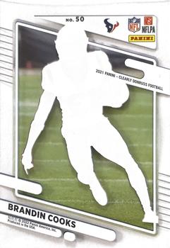 2021 Clearly Donruss #50 Brandin Cooks Back