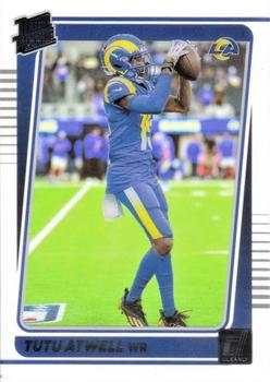 2021 Clearly Donruss #73 Tutu Atwell Front