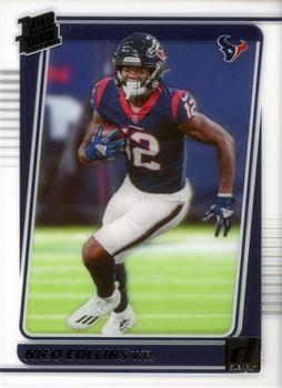 2021 Clearly Donruss #80 Nico Collins Front