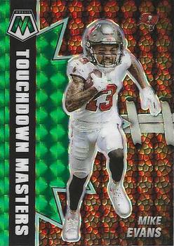 2021 Panini Mosaic - Touchdown Masters Mosaic Green #TM-8 Mike Evans Front
